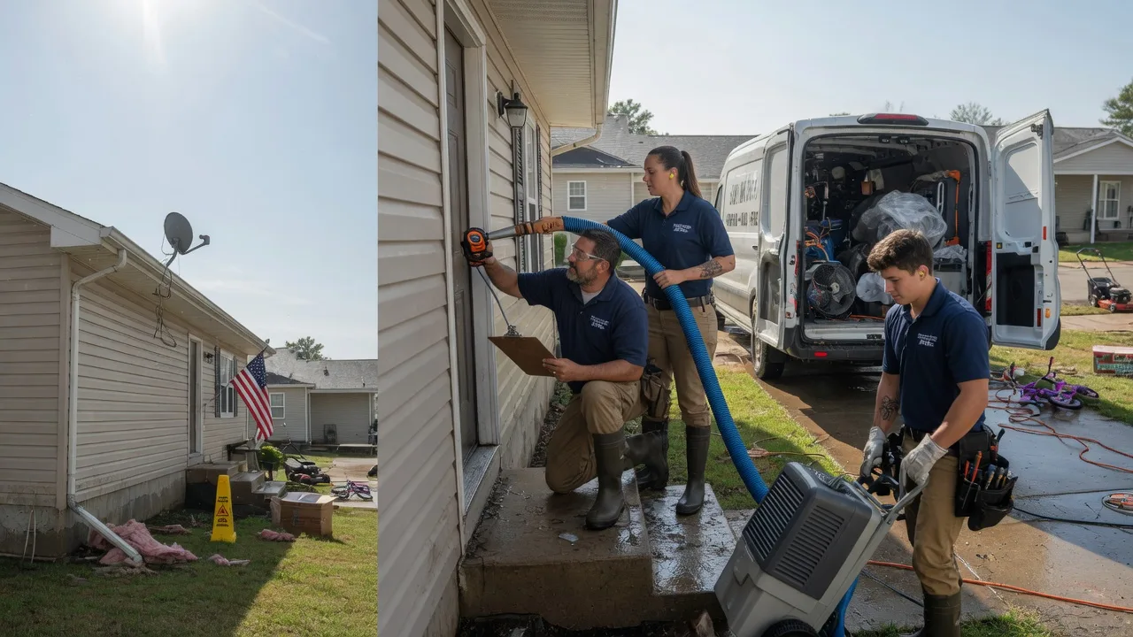 Ceiling Water Damage Restoration in Highlandville, MO near me